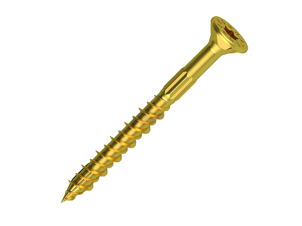 Vrut do dřevostavby RAPID 5x100/40 TORX zinek žlutý
